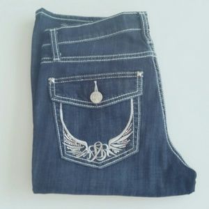 Rock & Republic Kasandra Bootcut Dark Wash Jeans